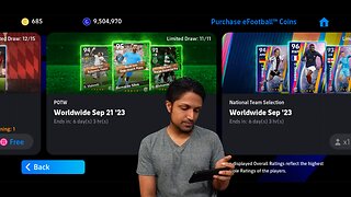 POTW Worldwide Sep 21 '23 PACK OPENING | eFootball 2024 MOBILE