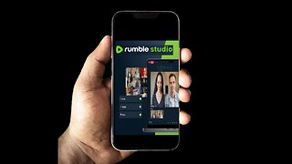 BREAKING NEWS: RUMBLE STUDIO IS NOW AVAILABLE ON THE APP STORE- APPLE