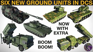 CJ-10, PGZ-09, PzH-2000, Strf-9040C, ZBD-04A-AT & NASAMS-IR: New DCS Assets From CH!