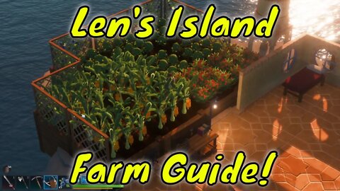 Lens Island How to Farm Basics