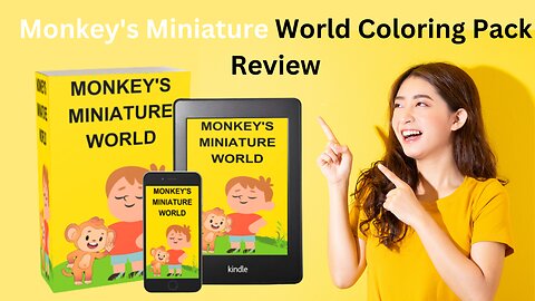 Monkey’s Miniature World Coloring Pack Review
