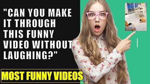 "Can you make it through this funny video without laughing?" | Most Funny Videos