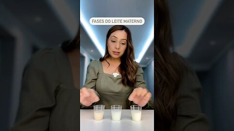 Fases do leite materno, leite colostro, leite de transição e leite maduro