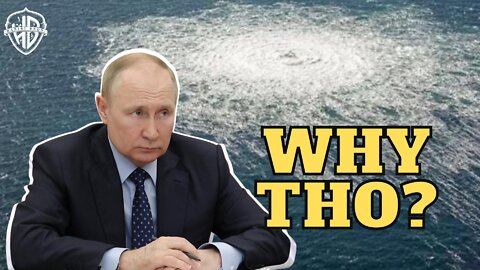 Putin destroyed his OWN pipeline?