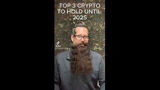 Top 3 CRYPTOS to Hold Until 2025 #crypto #shorts #bitcoin