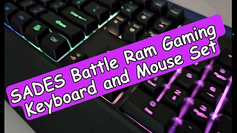 SADES Battle Ram Gaming Keyboard & Mouse Set Review