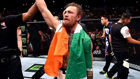 Conor McGregor Claims Interim Featherweight Gold With Second-Round Finish | Crowning Moment