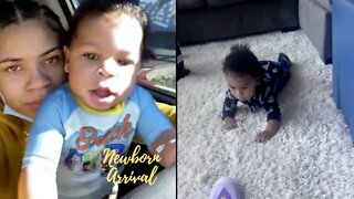 NBA Youngboy's Son Kaell Is Ready To Crawl & Drive! 🚙