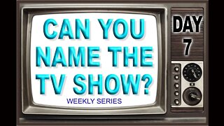 Set 7 of "Guess the TV shows" Getting close to the end