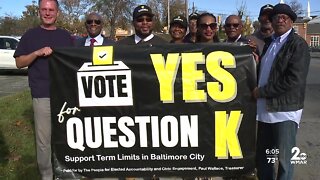 Question K: Should Baltimore City leaders have term limits?