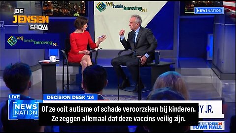 Wat is het standpunt van President kandidaat Rober F. Kennedy JR. over de injecties?