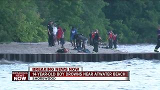 14-year-old boy drowns in Lake Michigan near Atwater Beach