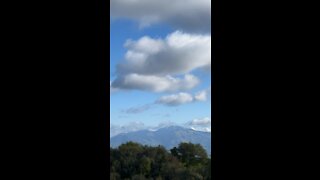 Clouds Sailing Past Mount Diablo