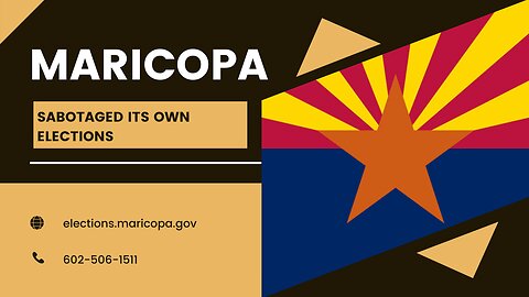 Maricopa County election sabotage