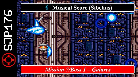 Mission 7/Boss 1 – Gaiares – Shinobu Ogawa | Musical Score (Sibelius)
