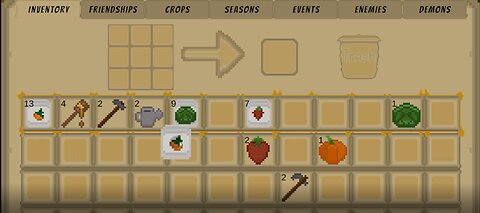 DevLog 5: INVENTORY LOOKIN KINDA GOOD