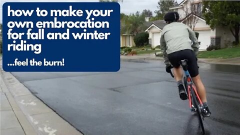 How To Make Your Own Embrocation for Fall and Winter Riding