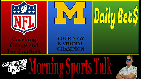 Morning Sports Talk: MICHIGAN WINS THE NATTY