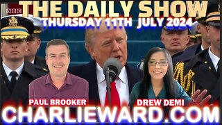 THE DAILY SHOW WITH PAUL BROOKER & DREW DEMI -THURSDAY 11TH JULY 2024