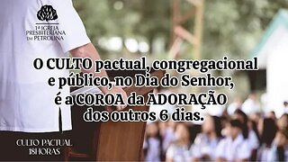 Culto Solene | 01/10/2023 | Pr. Luiz Ronilson | O Culto Pactual, Congregacional e Público é ...