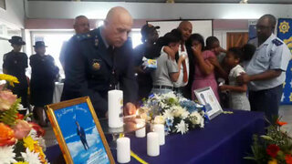 WATCH: Memorial Service for Cop Killed by a Gangster (1)