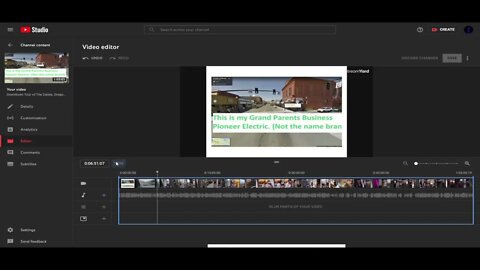 Triming Videos on Youtube Studio - How to
