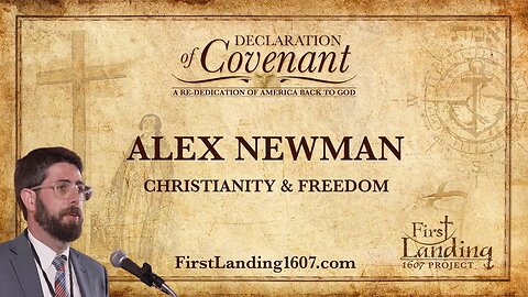 Alex Newman Christianity & Freedom - First Landing 1607 Project