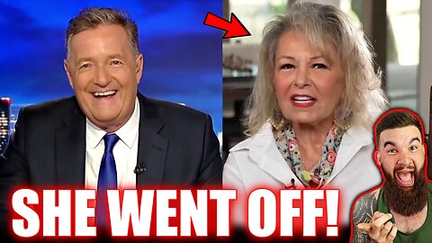 ROSANNE BARR GOES OFF ON PIERS MORGAN! SHE WASN'T PLAYING!