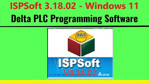 0177 - ISPSoft 3.18.02 Download - Delta PLC Programming software - Windows 11