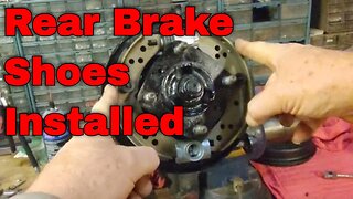 Triumph Spitfire Brake's Installed! Not as easy as you think! #triumphspitfire #rearbrakeshoes