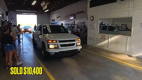 FIRST TIME SEEING A CHEVROLET COLORADO SS & THE CROWD WENT CRAZY OVER IT AT THE PUBLIC AUTO AUCTION!