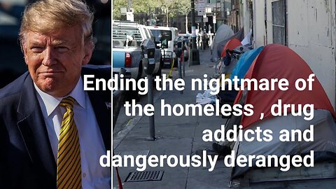 Agenda47 Ending the Nightmare of the Homeless, Drug Addicts, and Dangerously Deranged