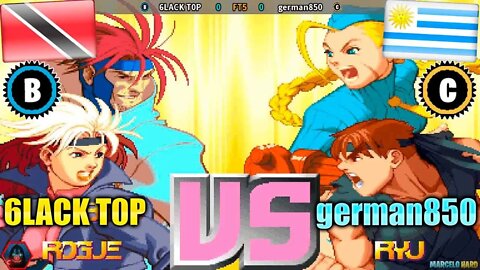 X-Men vs. Street Fighter (6LACK T0P Vs. german850) [Trinidad and Tobago Vs. Uruguay]
