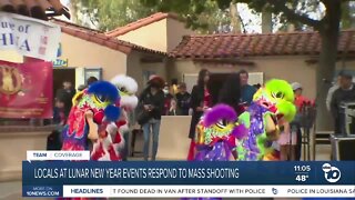 Locals at Lunar New Year events in San Diego react to Monterey Park mass shooting