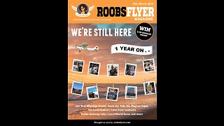 Roobs Flyer Magazine First Anniversary Issue. OUT NOW!