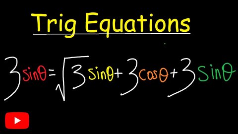 How to solve trigonometric equations (with trig identities and factoring) | Jae Academy
