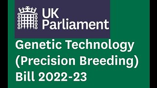 UK Parliament precision breeding NO GMO 🤔🤔🤔