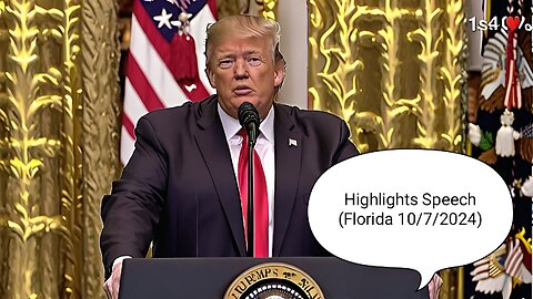 President Donald Trump Speech ❤️🔥 (Highlights) 2024 (10/07/2024) Florida