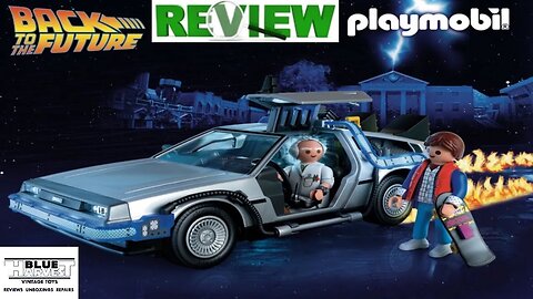 BACK TO THE FUTURE PLAYMOBILE DELOREAN REVIEW
