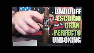 Davidoff Escurio Gran Perfecto Unboxing