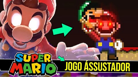 JOGO assustador do Super Mario | Mario.exe Remake #shorts