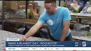 Fleece & Thank You hosting annual Make A Blanket Day in Rochester