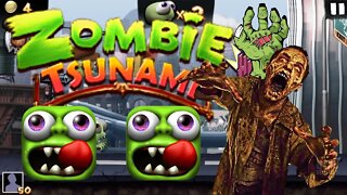 My Grandpa Played 2013 Zombie Tsunami Mobile Game. No Commentary Android Gameplay. | Piso games
