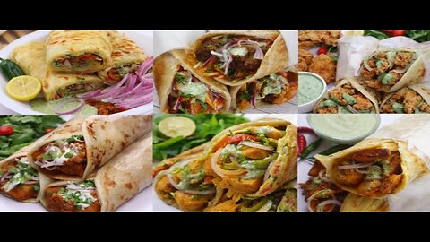 6 Best Paratha Roll Recipes(Chicken,Beef,Potato,Paneer, Egg)By Recipes Of The World