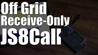 Off Grid Receive-Only JS8Call