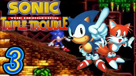 Let's Play Sonic Triple Trouble 16-Bit Let's Play - Part 3 | I MESSED UP IN THE END
