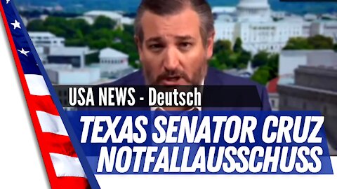 Senator aus Texas Ted Cruz für Notfall Ausschuss