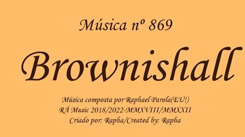 Música nº 869-Brownishall