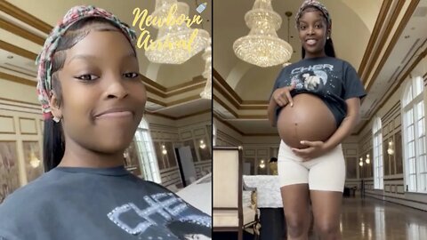 Rick Ross Daughter Toie Shows Off Her Baby Bump! 👶🏽