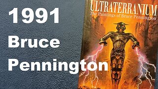 ULTRATERRANIUM, The Paintings of Bruce Pennington, Text by Nigel Suckling, 1991, PAPER TIGER